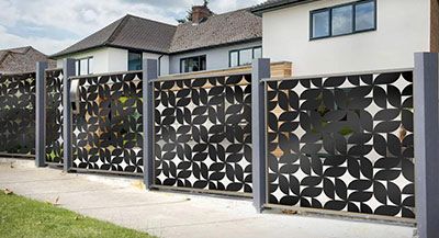Дизайнерский забор: произведение outdoor-искусства от Artsofnature Decor & Style