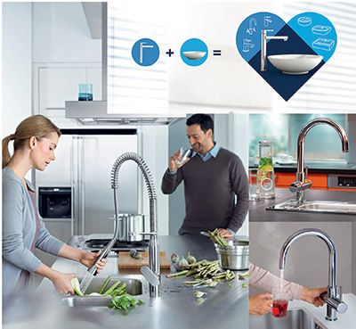 GROHE BestMatch™: приложение для комбинирования раковин и смесителей GROHE BestMatch™: приложение для комбинирования раковин и смесителей