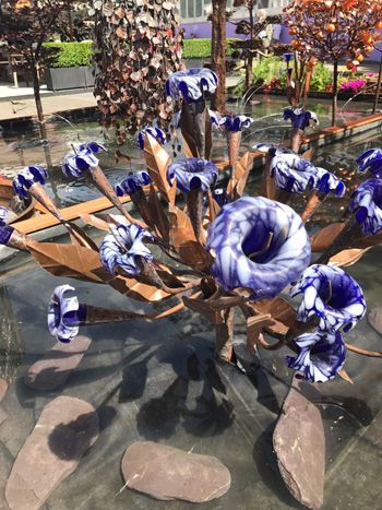 Фонтаны на выставке Chelsea Flower Show 2017 Фонтаны на выставке Chelsea Flower Show 2017