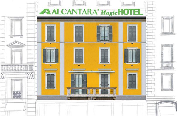 Волшебный отель в материале Alcantara - изображение 11