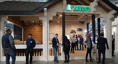 Группа компаний ZAVDOZ на выставке «Деревянный дом 2019»