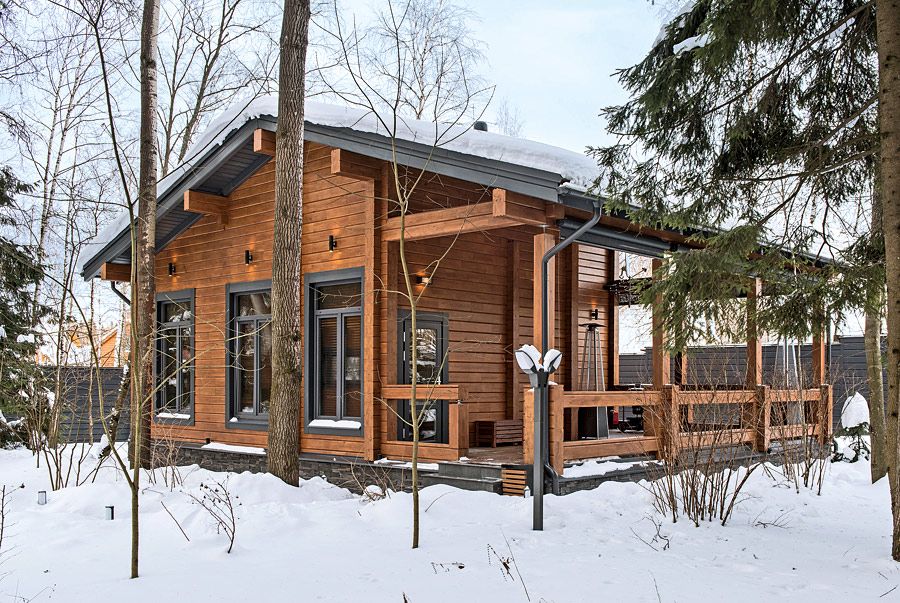 Дом из клееного бруса от «ЕСГ»